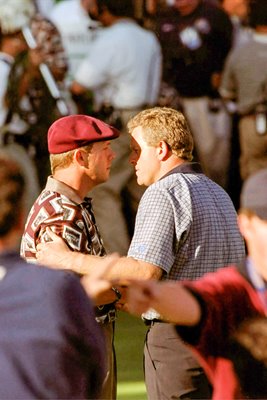 Payne Stewart and Colin Montgomerie 