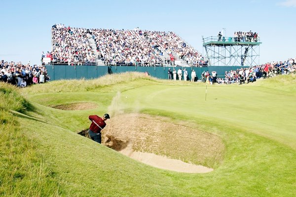 Ernie Els Shot of Championship Muirfield 2003