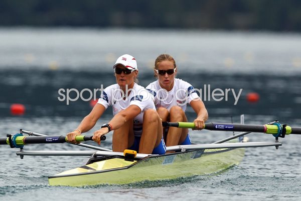 Helen Glover and Heather Stanning Worlds 2011