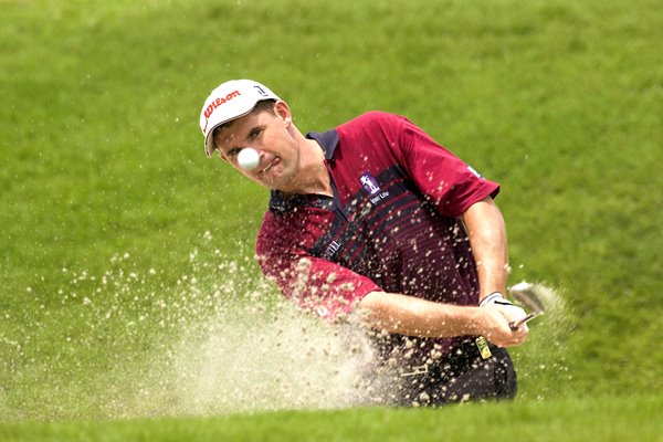 Padraig Harrington bunker action