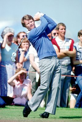 Tom Watson Open action 1982