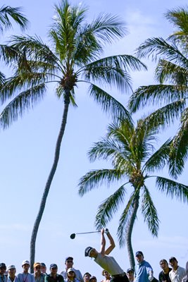 Michelle Wie tees off in Hawaii