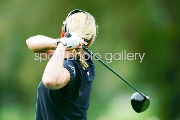 Annika Sorenstam drives