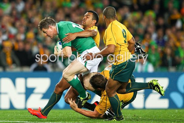 Brian O'Driscoll v Australia RWC 2011 