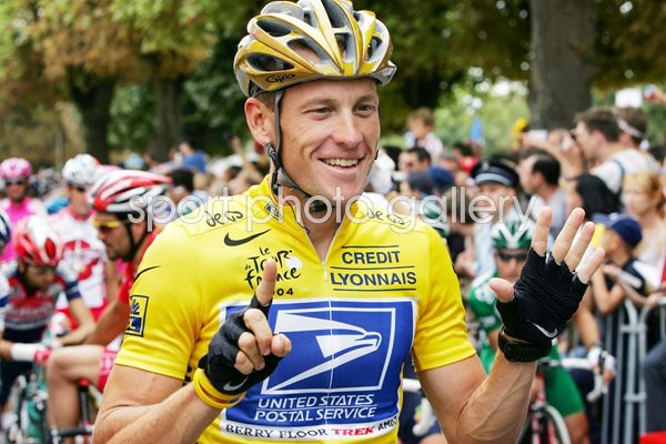 Lance Armstrong 6 Tours 2004