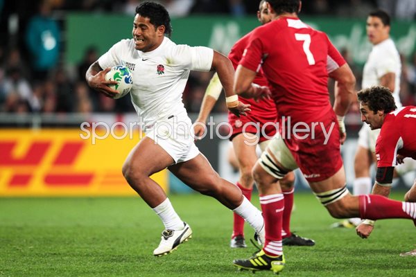 Manu Tuilagi scores v Georgia 2011