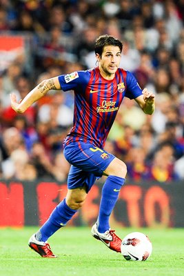 Cesc Fabregas FC Barcelona v CA Osasuna 2011