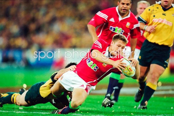 Jonny Wilkinson British Lions scores v Australia Melbourne 2001