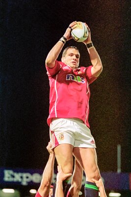 Martin Johnson British Lions v Queensland Reds Brisbane 2001