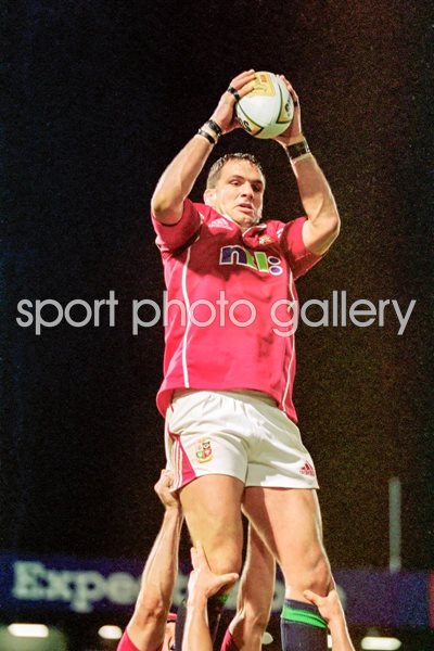 Martin Johnson British Lions v Queensland Reds Brisbane 2001