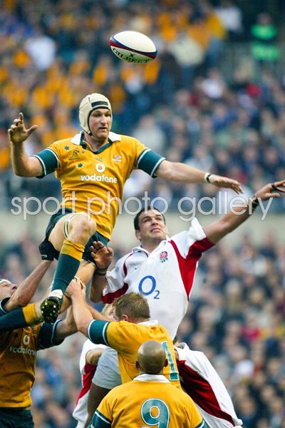 Justin Harrison Martin Johnson Lineout