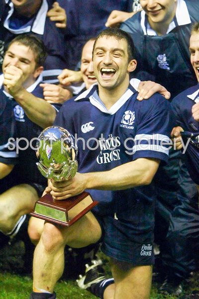 Bryan Redpath of Scotland celebrates 