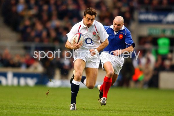 Dan Luger of England