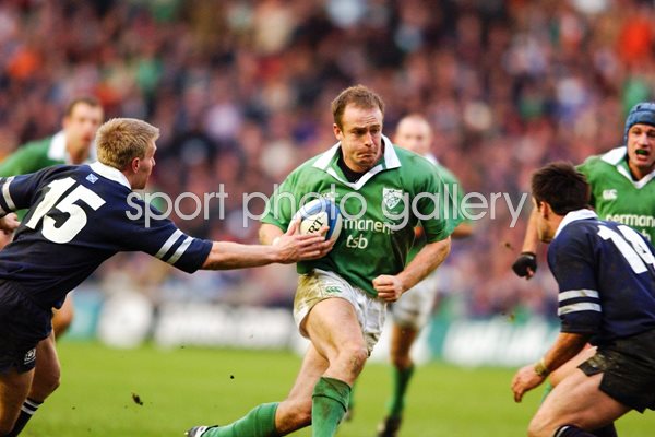 Denis Hickie of Ireland