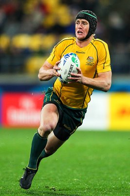 Berrick Barnes Australia v USA World Cup 2011