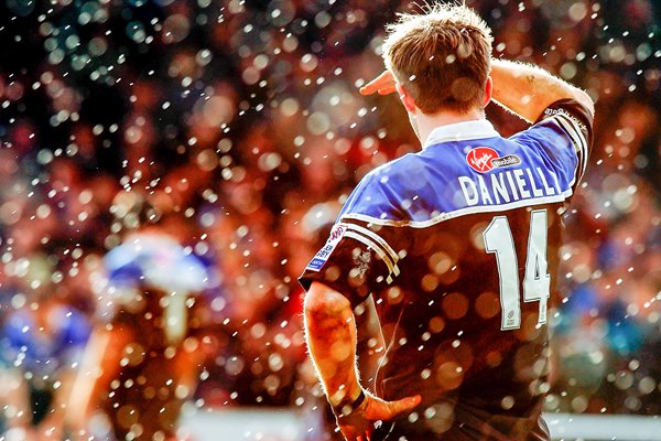Simon Danielli of Bath looks on 