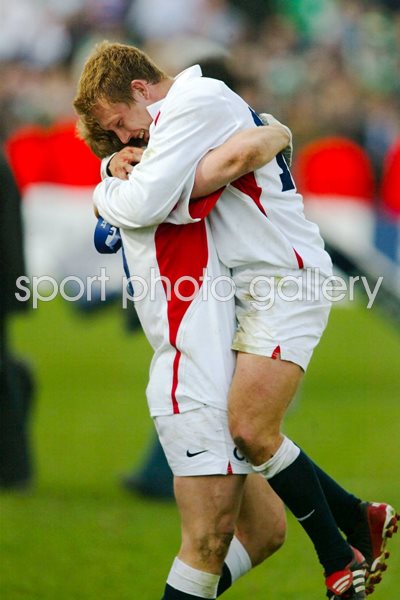 Wilkinson and Dawson celebrate
