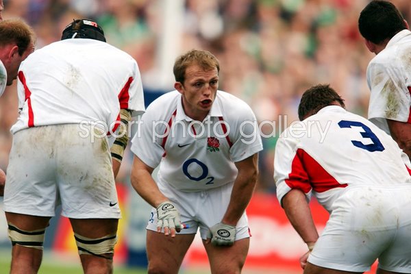Matt Dawson rallies the forwards