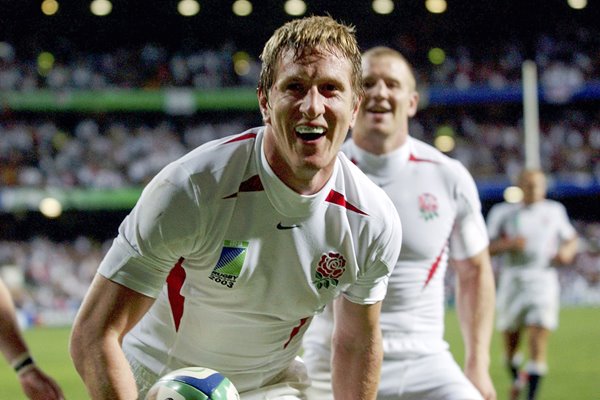 Will Greenwood celebrates