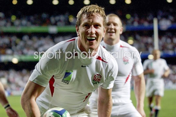 Will Greenwood celebrates
