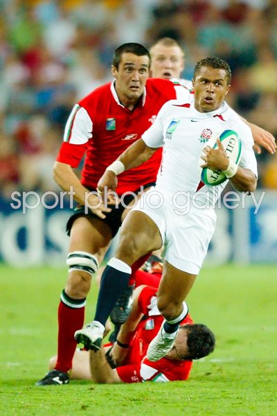 Jason Robinson of England