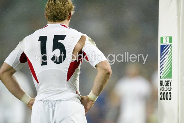 Josh Lewsey torn jersey