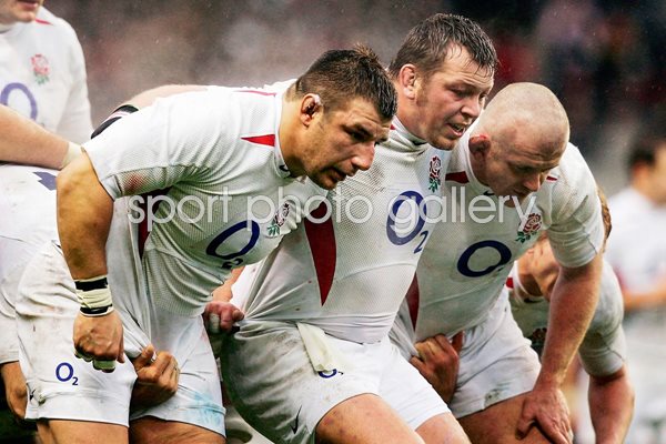 England front row 2004