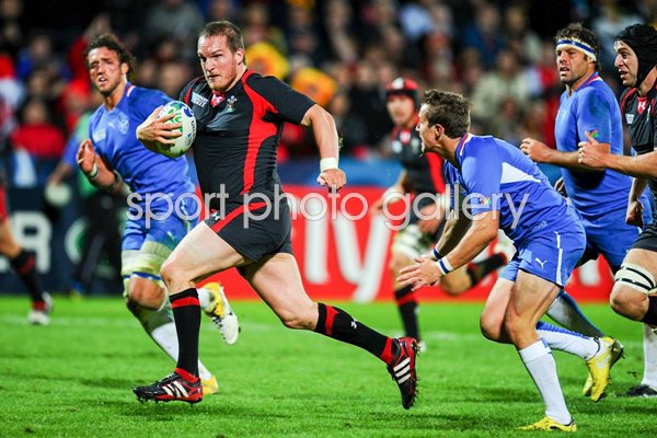 Gethin Jenkins Wales v Namibia World Cup 2011