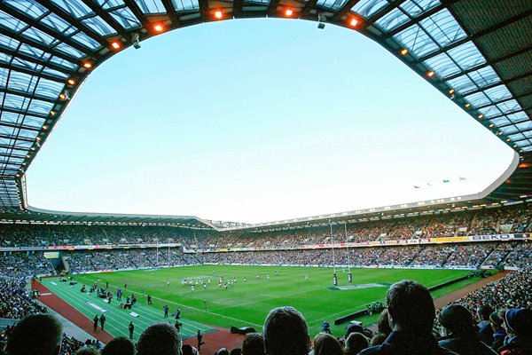 Murrayfield Six Nations scene