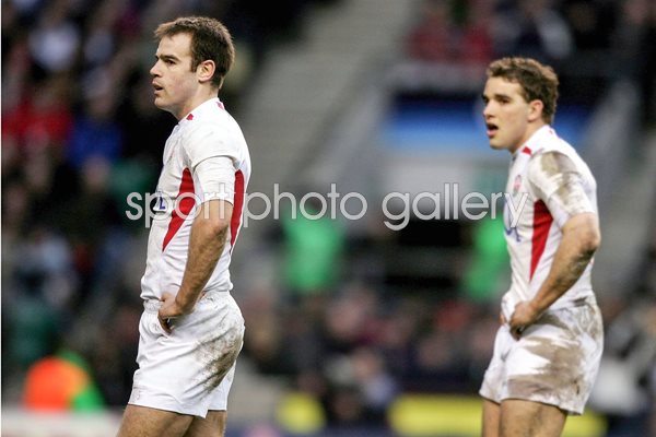 Charlie Hodgson and Olly Barkley 