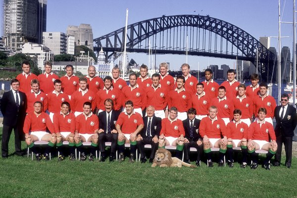 British Lions Victorious Australian Touring Squad 1989