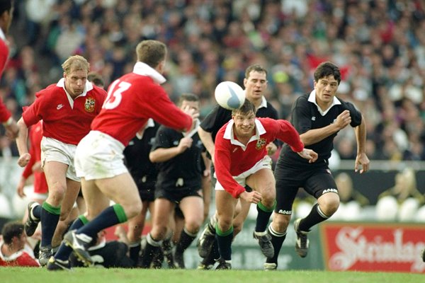 Rob Andrew & Scott Gibbs British Lions v New Zealand 1993