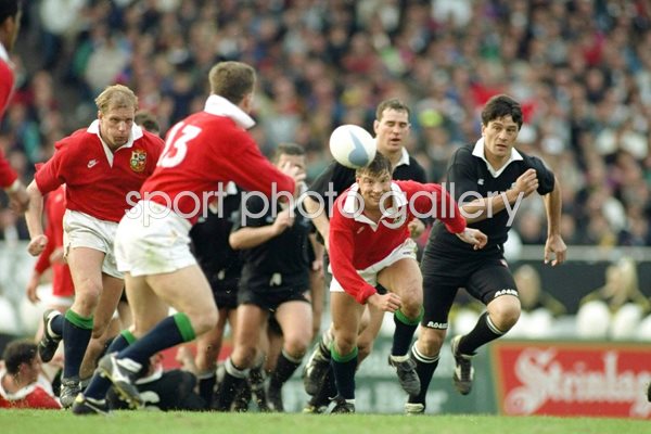 Rob Andrew & Scott Gibbs British Lions v New Zealand 1993