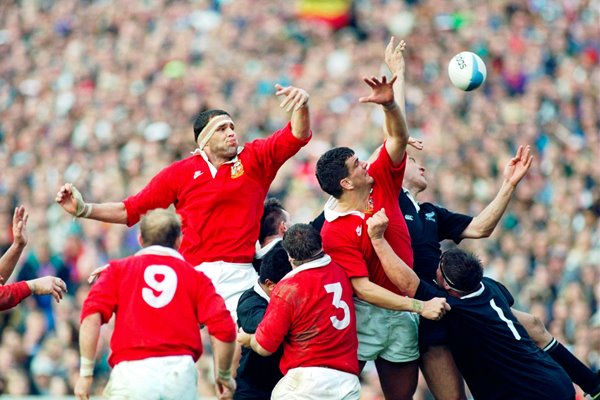 Martin Bayfield & Martin Johnson British Lions v New Zealand 1993