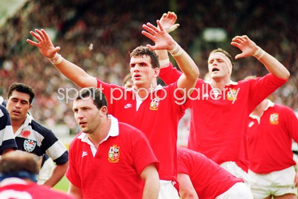 Martin Johnson British Lions v New Zealand Auckland 1993