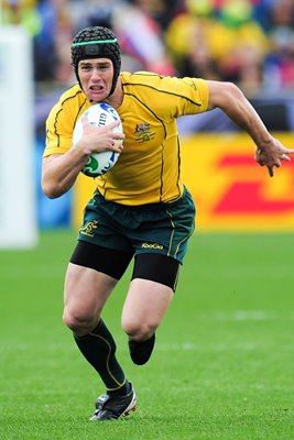 Berrick Barnes Australia v Russia World Cup 2011