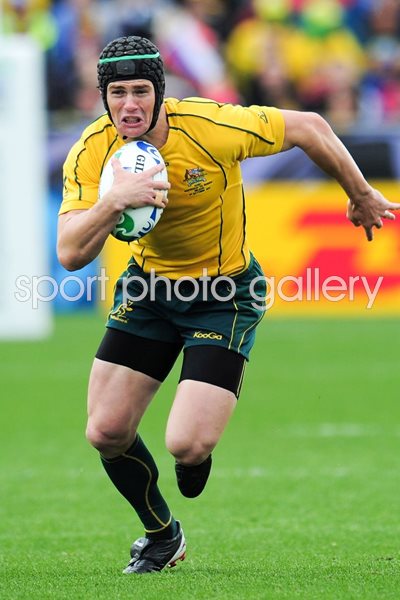 Berrick Barnes Australia v Russia World Cup 2011