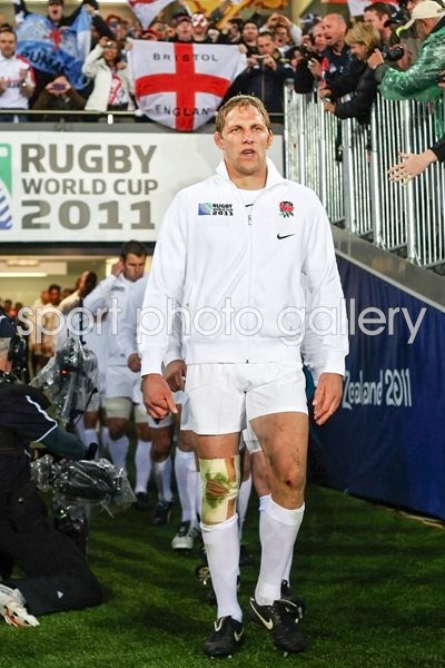 Lewis Moody England Captain World Cup 2011