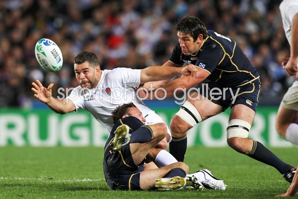 Nick Easter v Scotland World Cup 2011