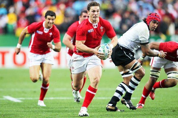 George North Wales v Fiji World Cup 2011