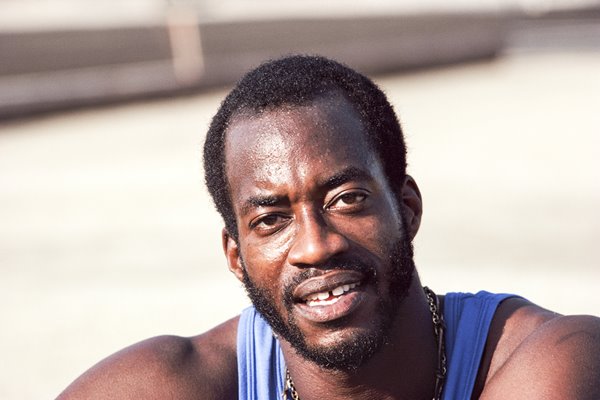 Edwin Moses training Malibu 1981