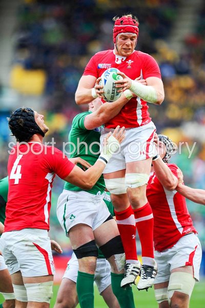 Alun Wyn Jones Wales v Ireland 1/4 Final