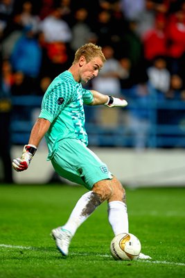 Joe Hart England v Montenegro 2011