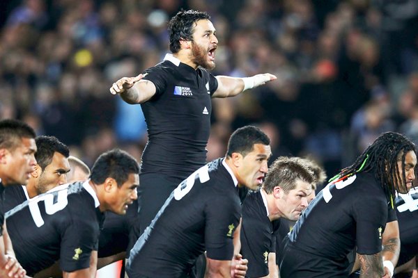 Piri Weepu leads New Zealand Haka 1/4 Final