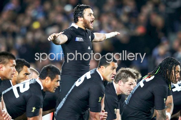 Piri Weepu leads New Zealand Haka 1/4 Final
