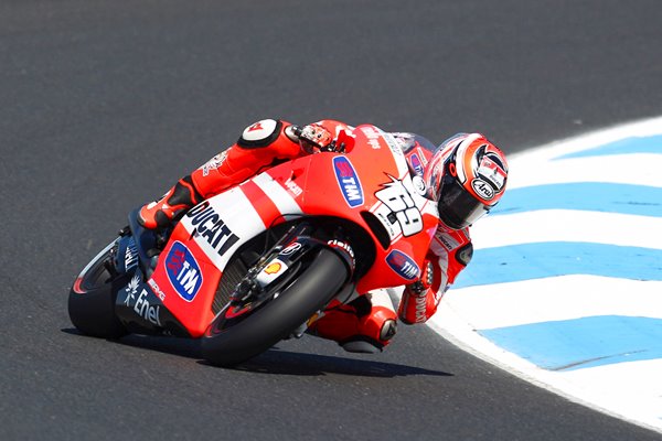 Nicky Hayden Ducati MotoGP Australia 2011