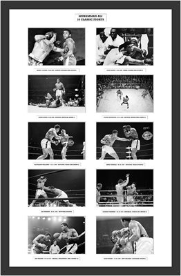   NEW - Muhammad Ali 10 Classic Fights Special