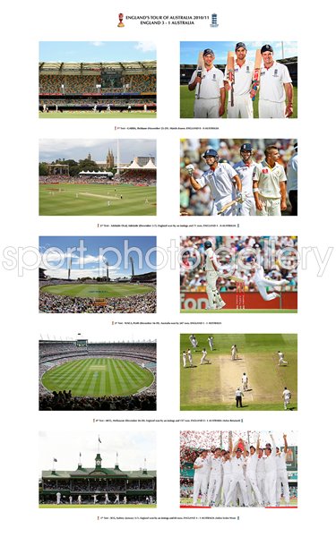 2010/11 Ashes - England Tour Special