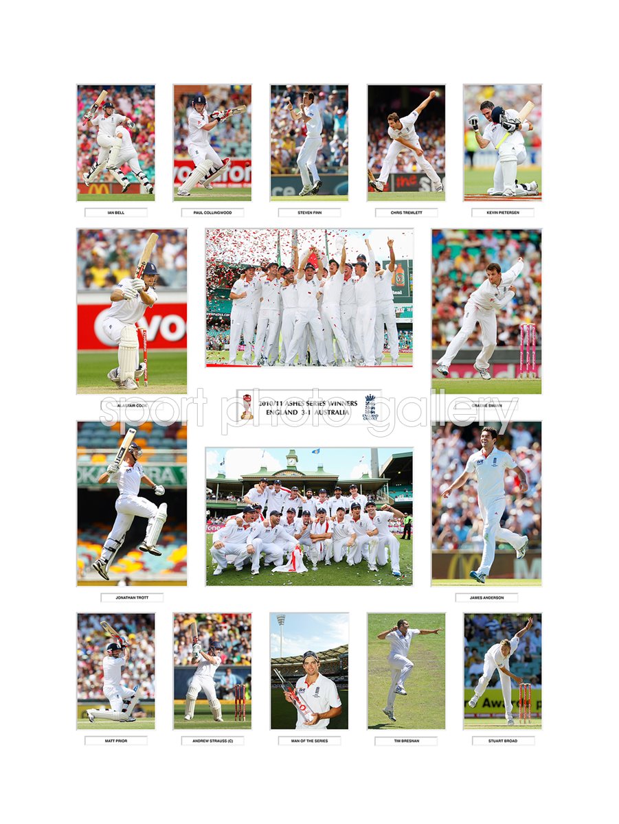 2010/11 England Ashes Team Special