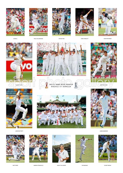 2010/11 England Ashes Team Special